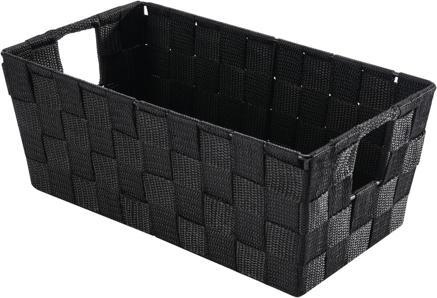 Whitmor Small Woven Storage Baskets for Shelves