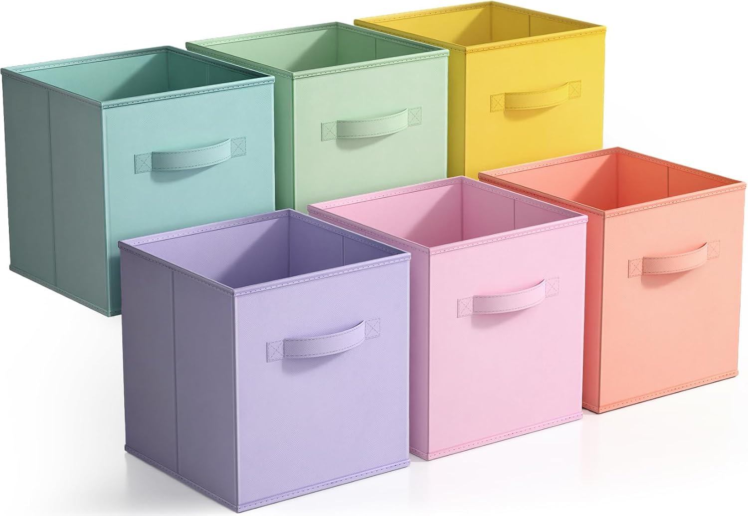 Sorbus 11 Inch Fabric Storage Cubes