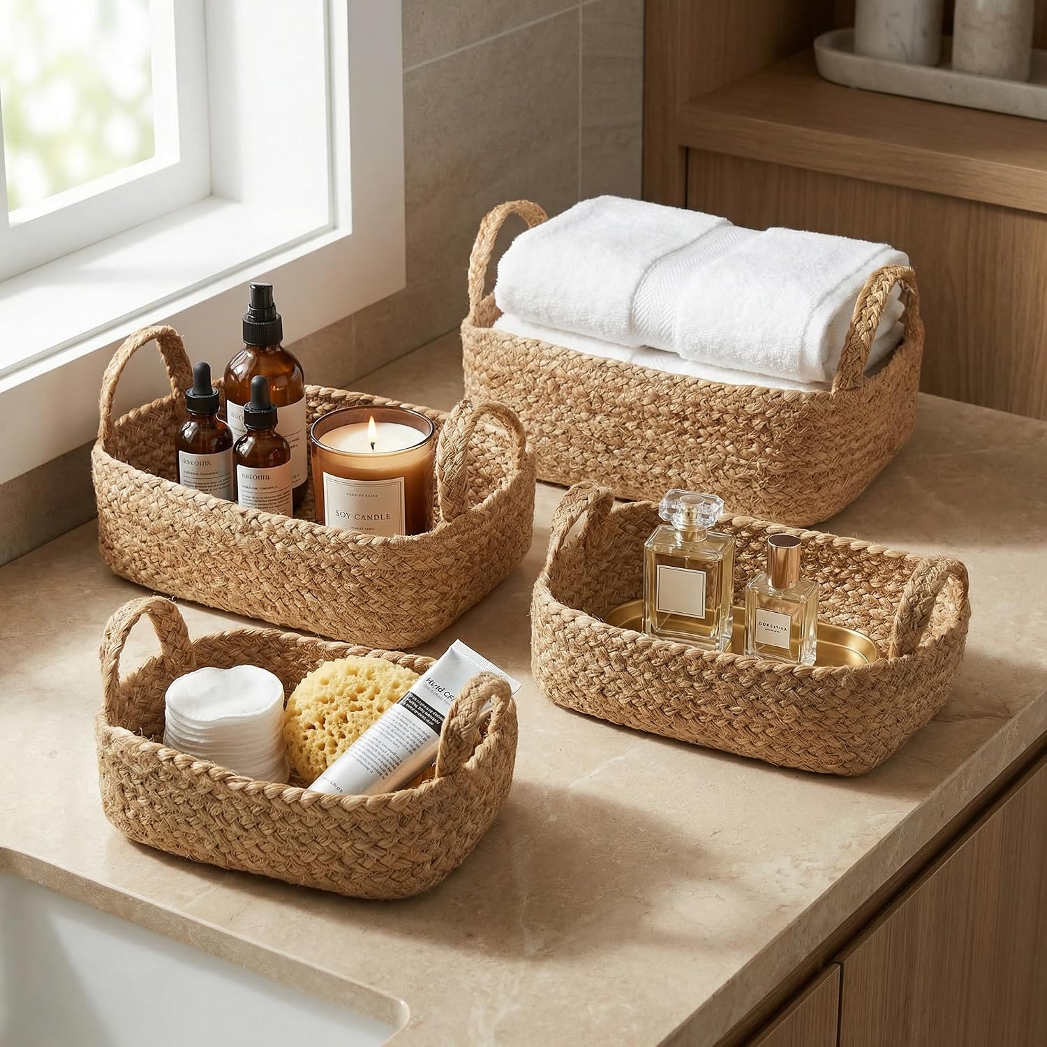 Beautiful Storage Basket Set of 4