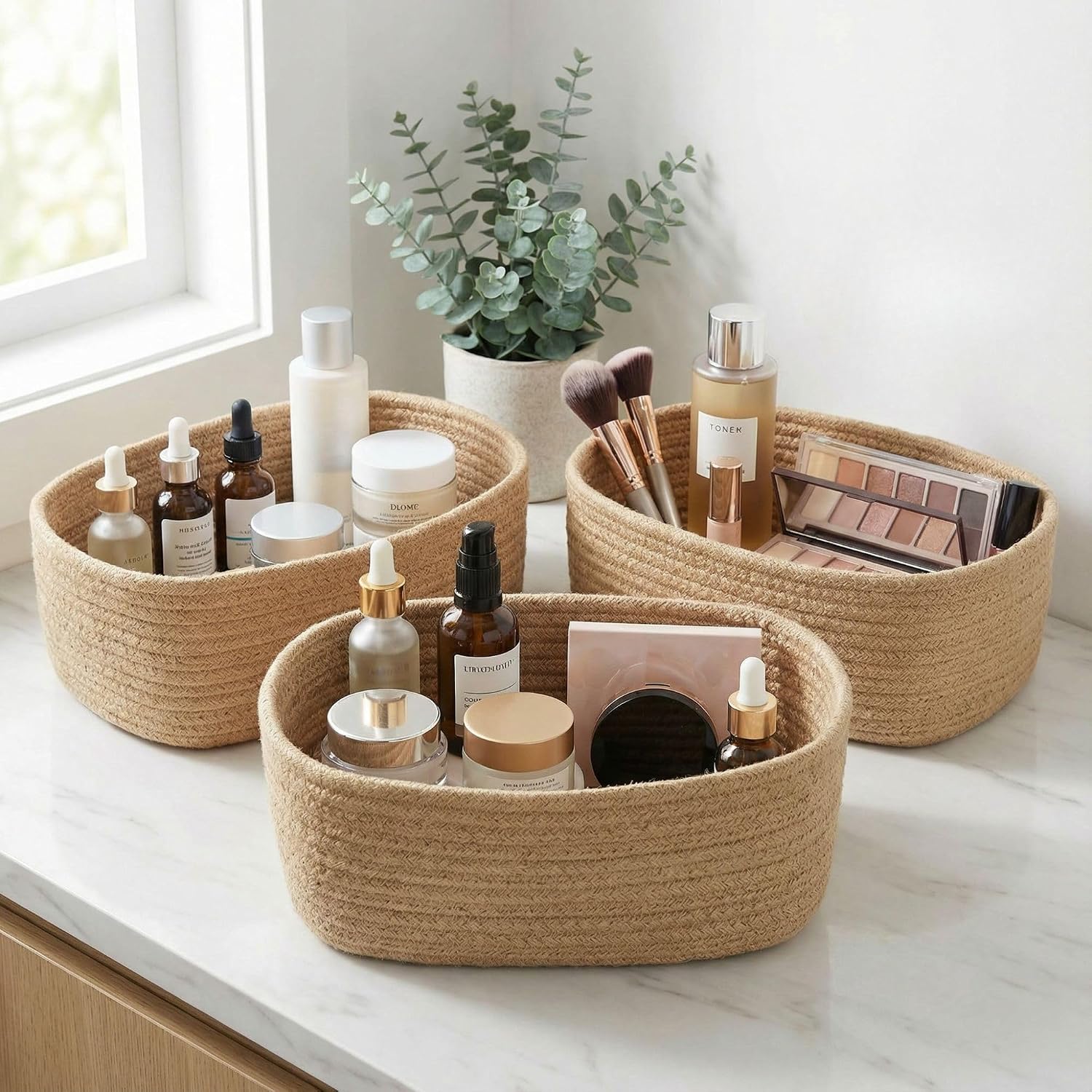 Beautiful Storage Basket Set of 3