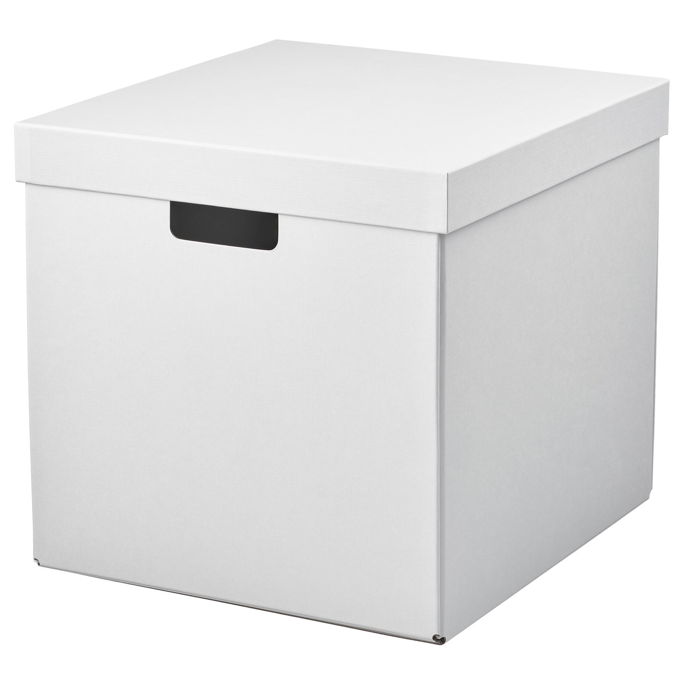 FJÄDERHARV Storage box with lid