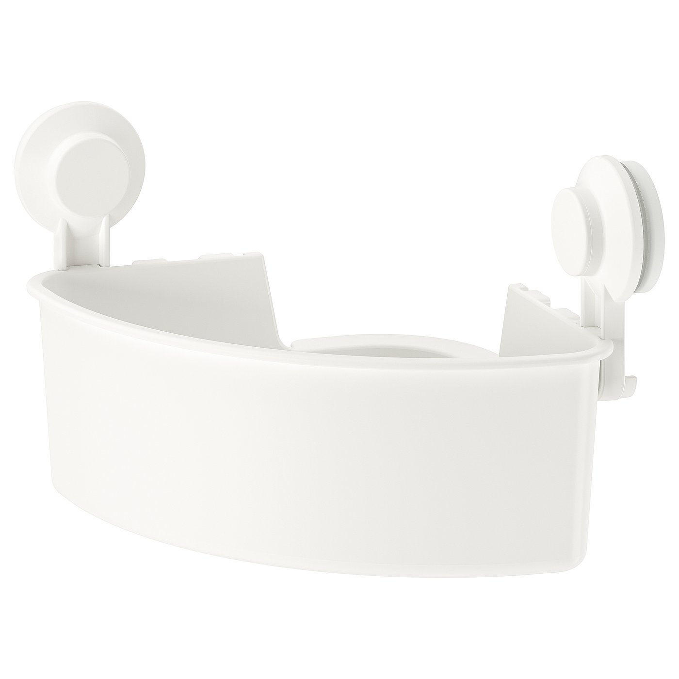 TISKEN Corner basket with suction cup
