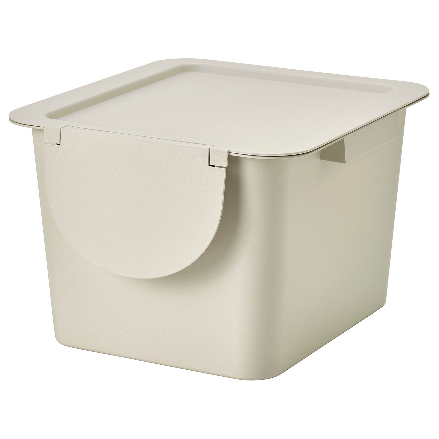 TRÖSKNING Bin with lid
