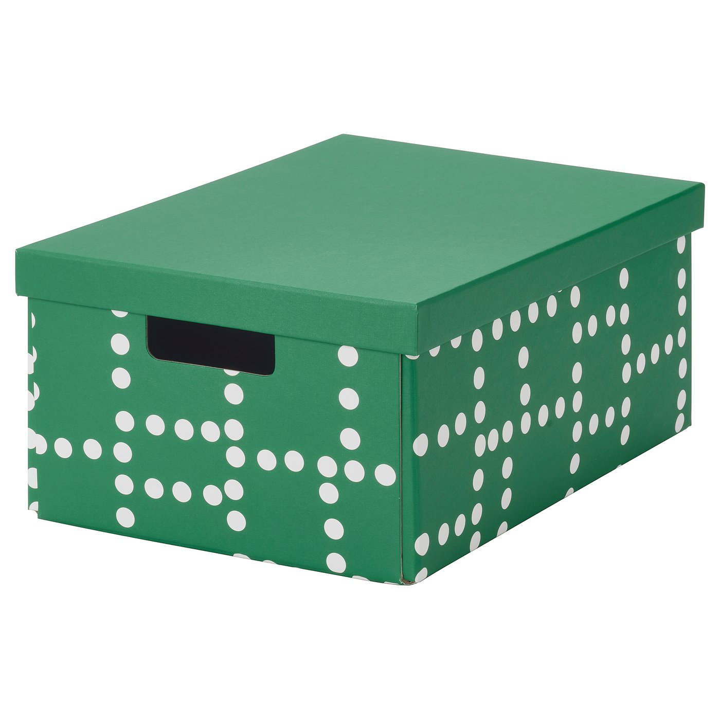 FJÄDERHARV Storage box with lid