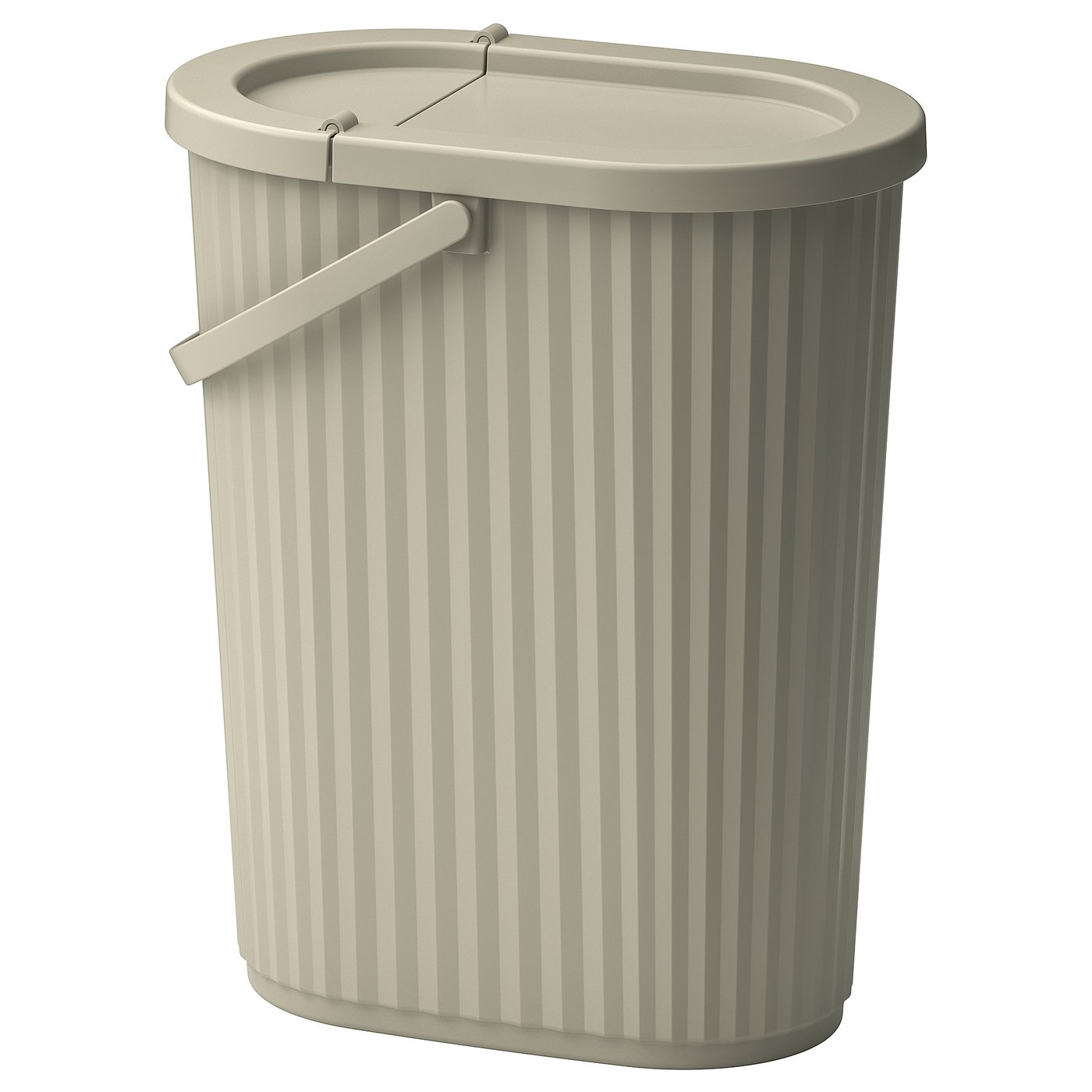 DAMMÄNG Bin with lid