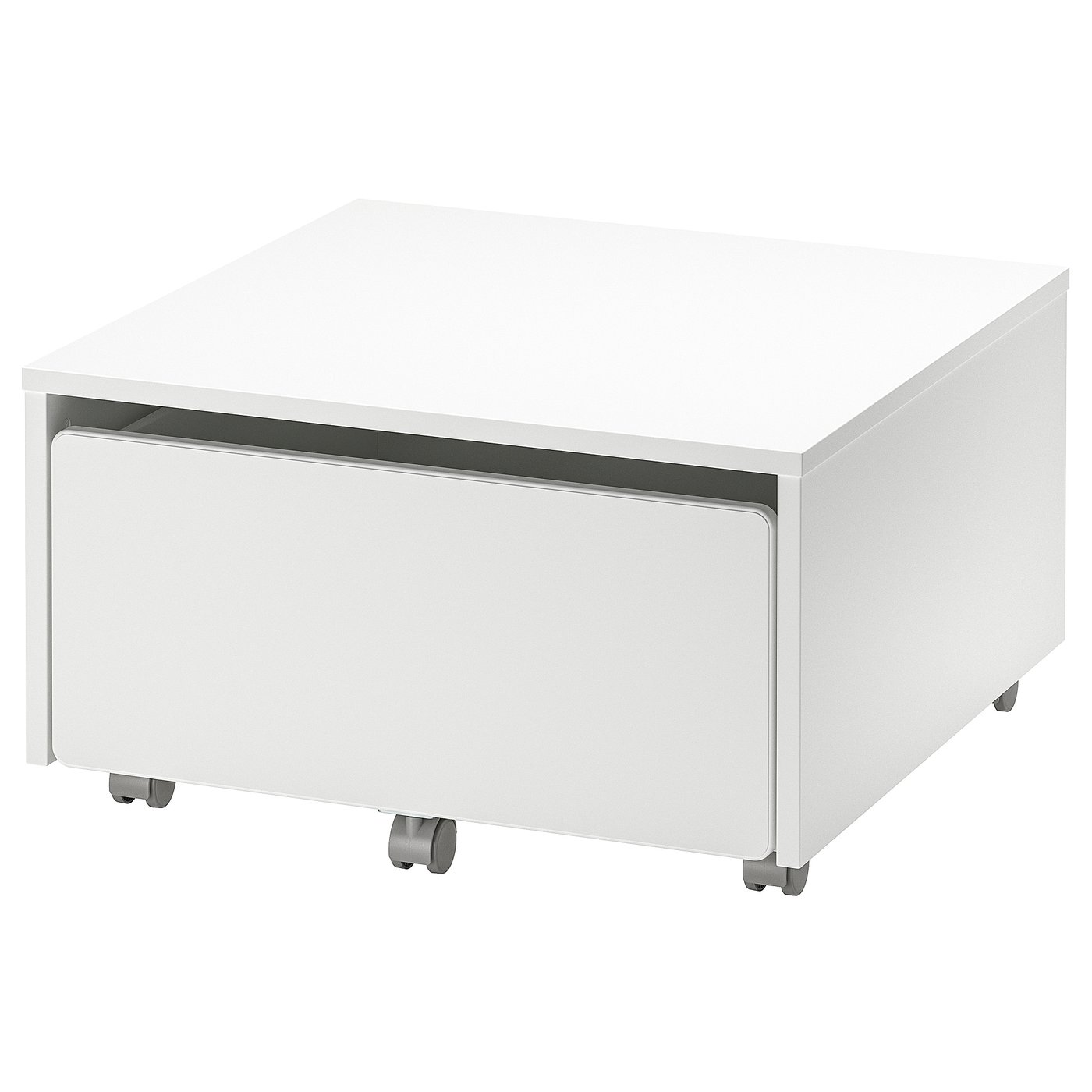 SLÄKT Storage box with casters